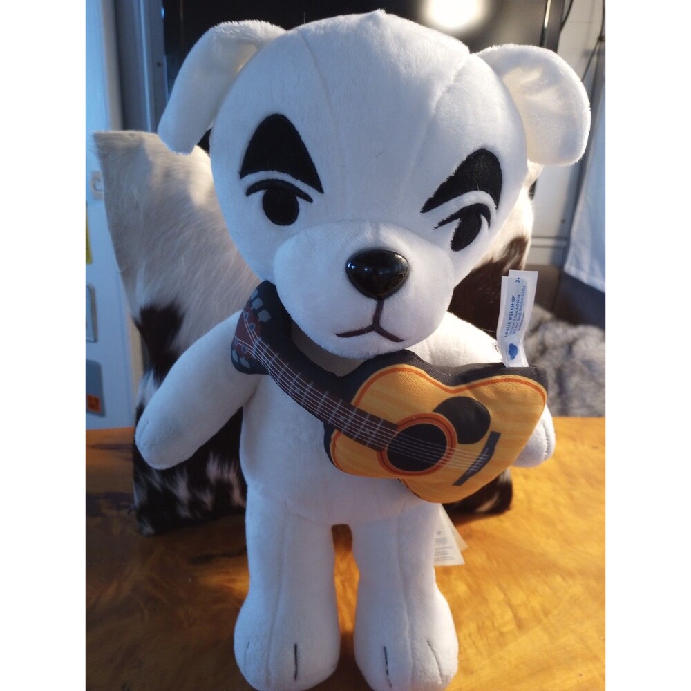 Build A Bear Animal Crossing  New Horizons KK Slider with Guitar - Sound Not Wrk